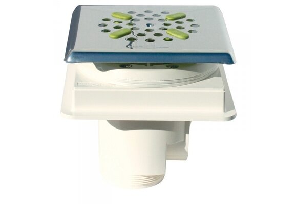 MTS Bodemput voor Foliebaden 2" x 2.5" x 63 mm Lijm