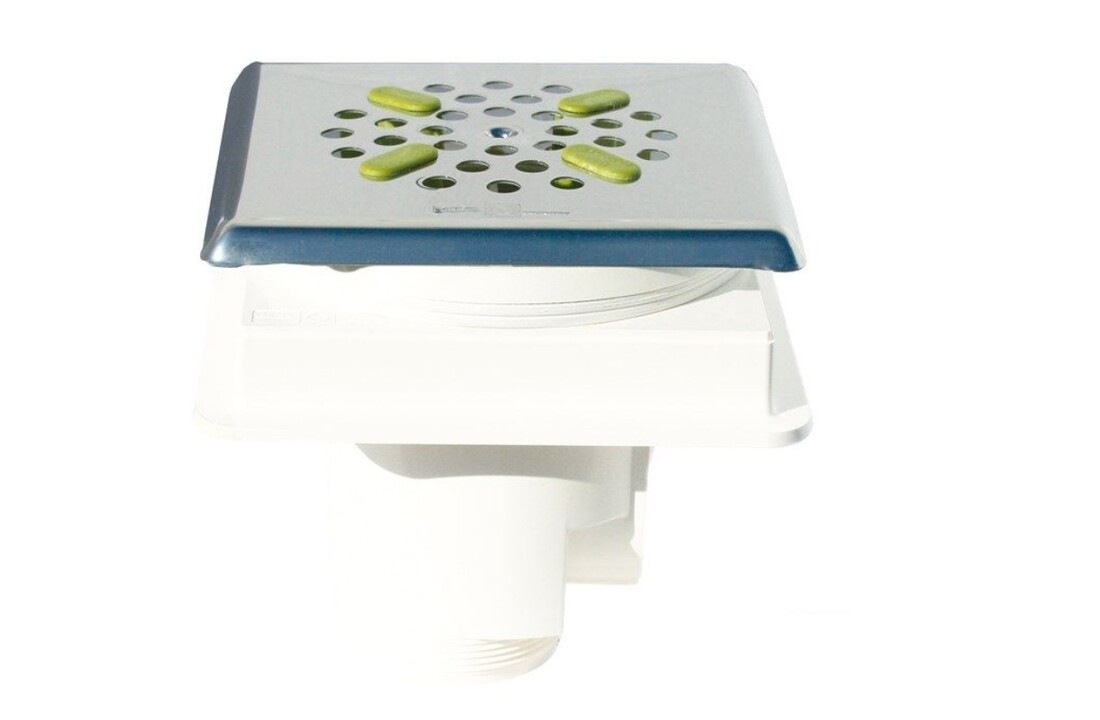 MTS Bodemput voor Foliebaden 2" x 2.5" x 63 mm Lijm