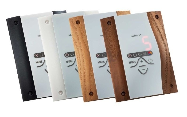 Infraroodsauna Bedieningspaneel Zwart Wave Com4
