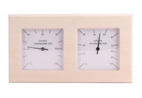 Combi Thermo Hygrometer vierkant Espen
