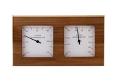 Combi Thermo Hygrometer vierkant Ceder