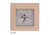 Sauna Thermometer en Hygrometer Vierkant Espen