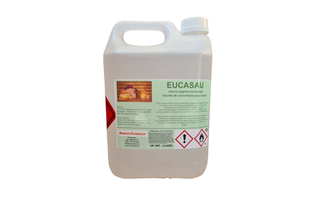 Sauna opgietmiddel Eucalyptus 5 Liter