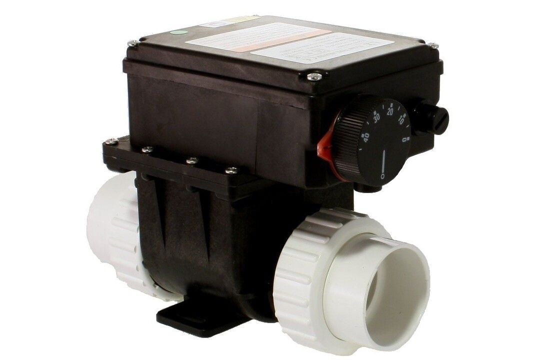 LX H20-RS1 2.0KW 1.5 inch Spa heater met Thermoregulator