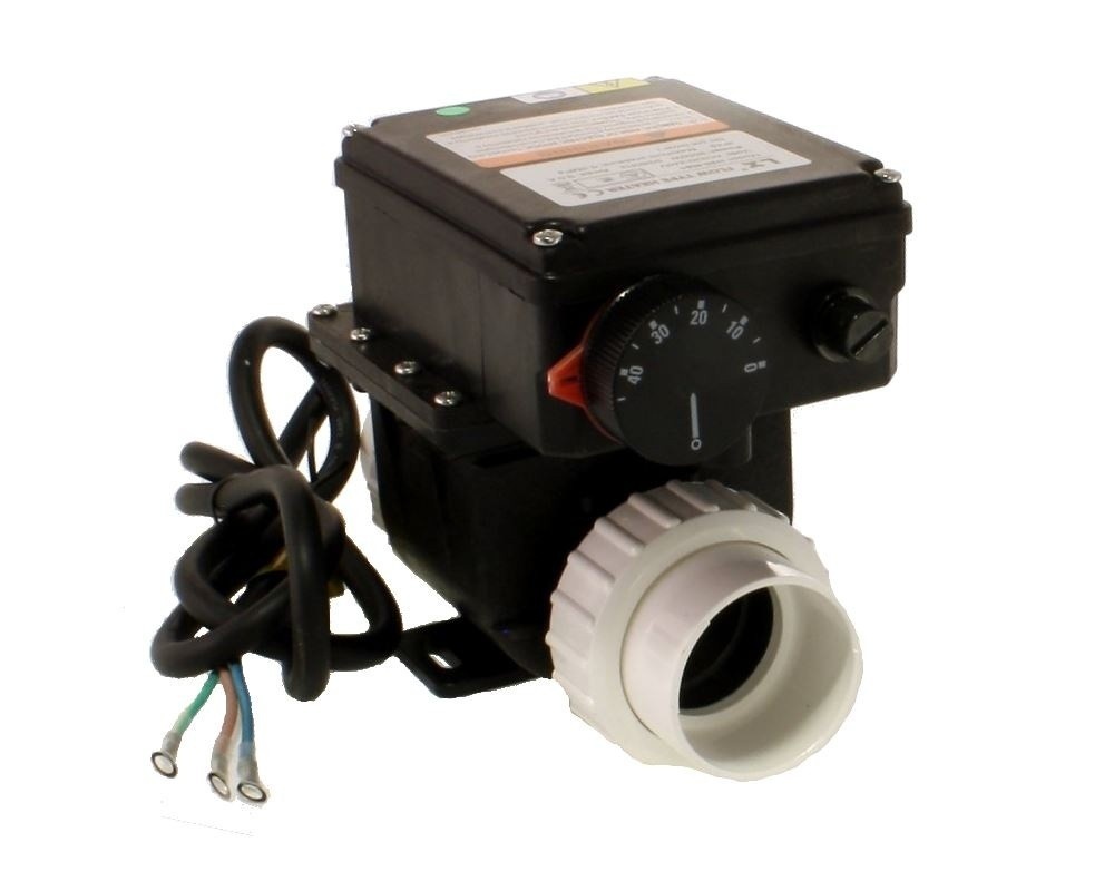 LX H20-RS1 2.0KW 1.5 inch Spa heater met Thermoregulator