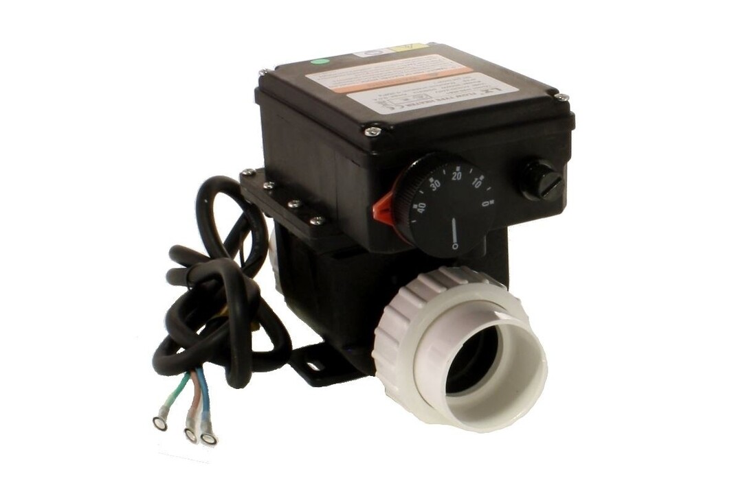LX H30-RS1 3.0KW 1.5 inch Spa heater met Thermoregulator