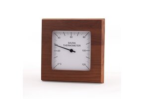 Thermometer vierkant Ceder