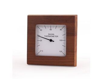 Thermometer vierkant Ceder