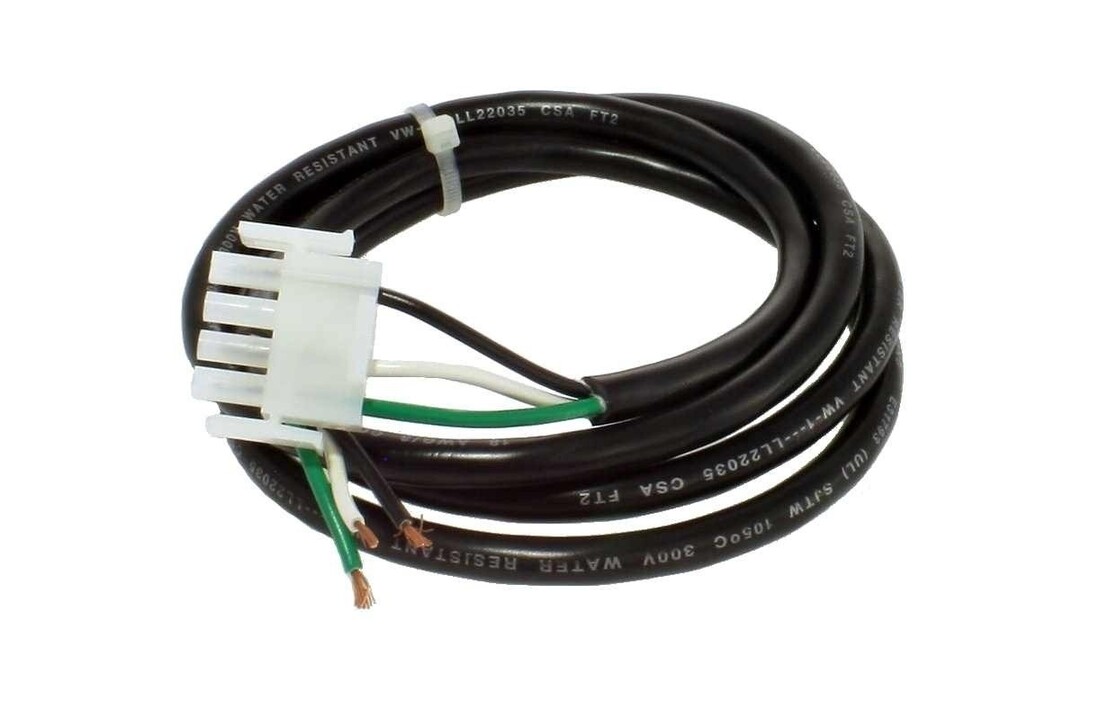 Spa Kabel 3-aderig met 4 pin Amp Stekker 1.5m