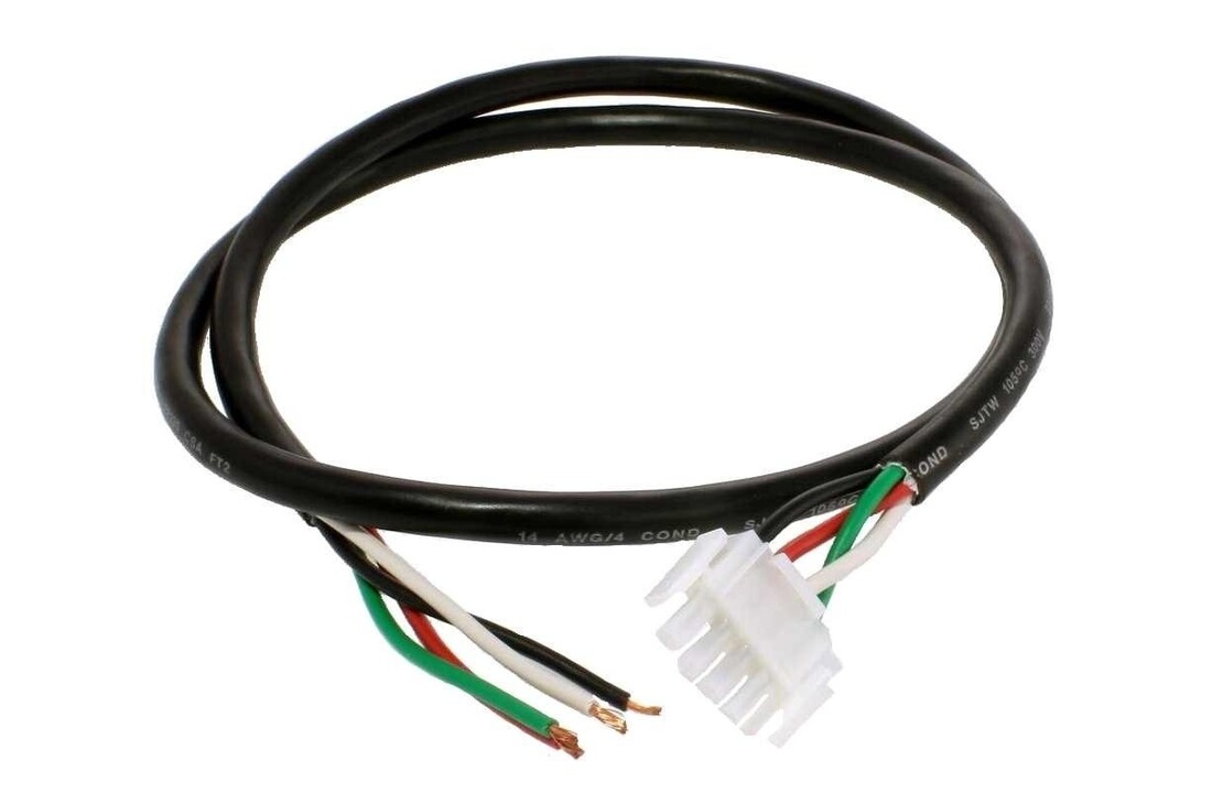Spa Kabel 4-aderig met 4 pin Amp Stekker 3mtr