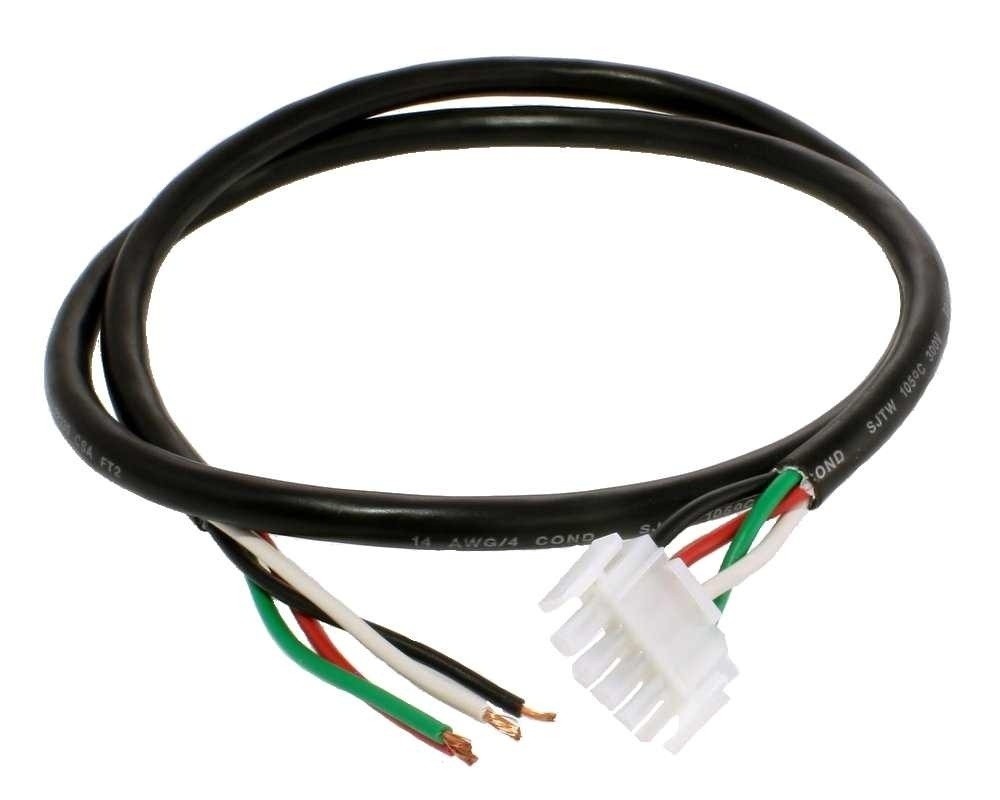 Spa Kabel 4-aderig met 4 pin Amp Stekker 3mtr