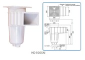 Certikin HD100 Skimmer voor Beton en Tegelbaden