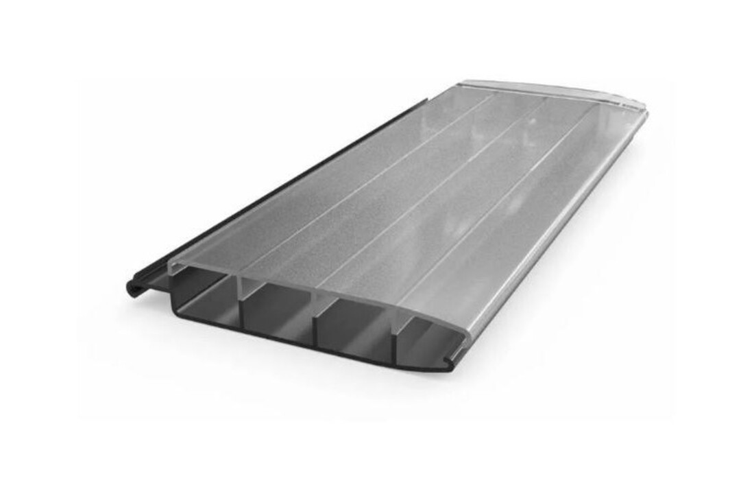 Aquadeck Zwembad Lamellen Polycarbonaat Metallic Solar