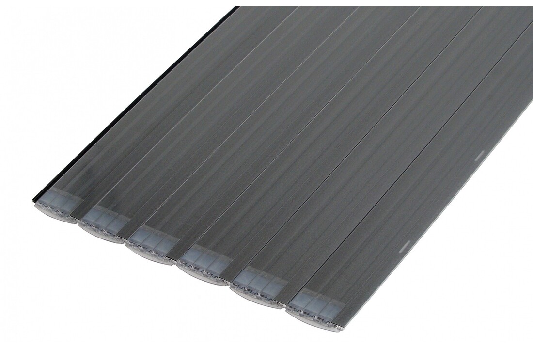 Aquadeck Zwembad Lamellen Polycarbonaat Metallic Solar