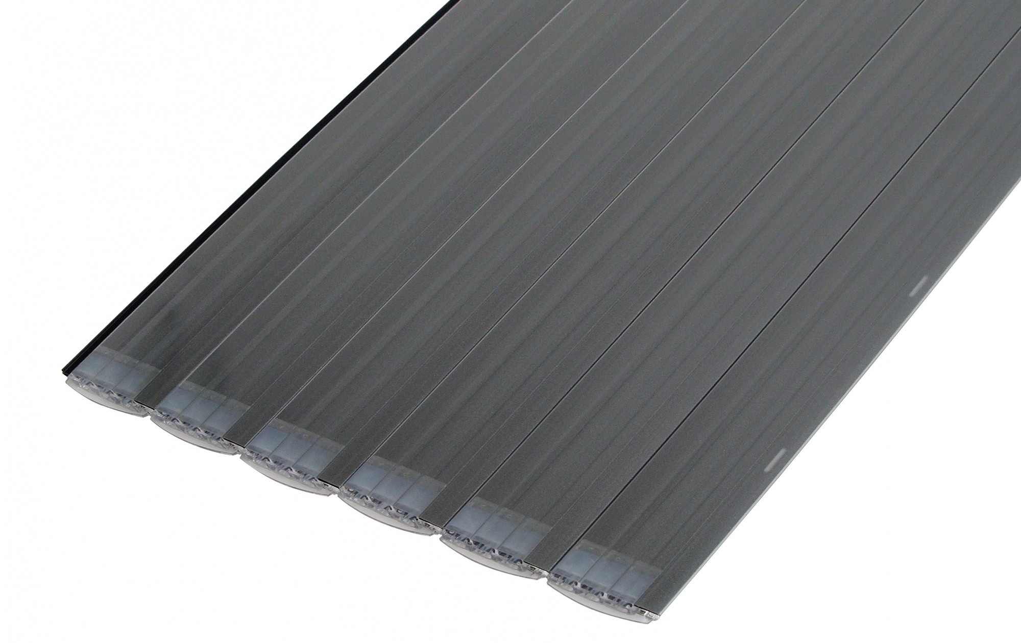 Aquadeck Zwembad Lamellen Polycarbonaat Metallic Solar