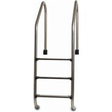 Wijd Model Zwembadtrap 2-treden AISI-304