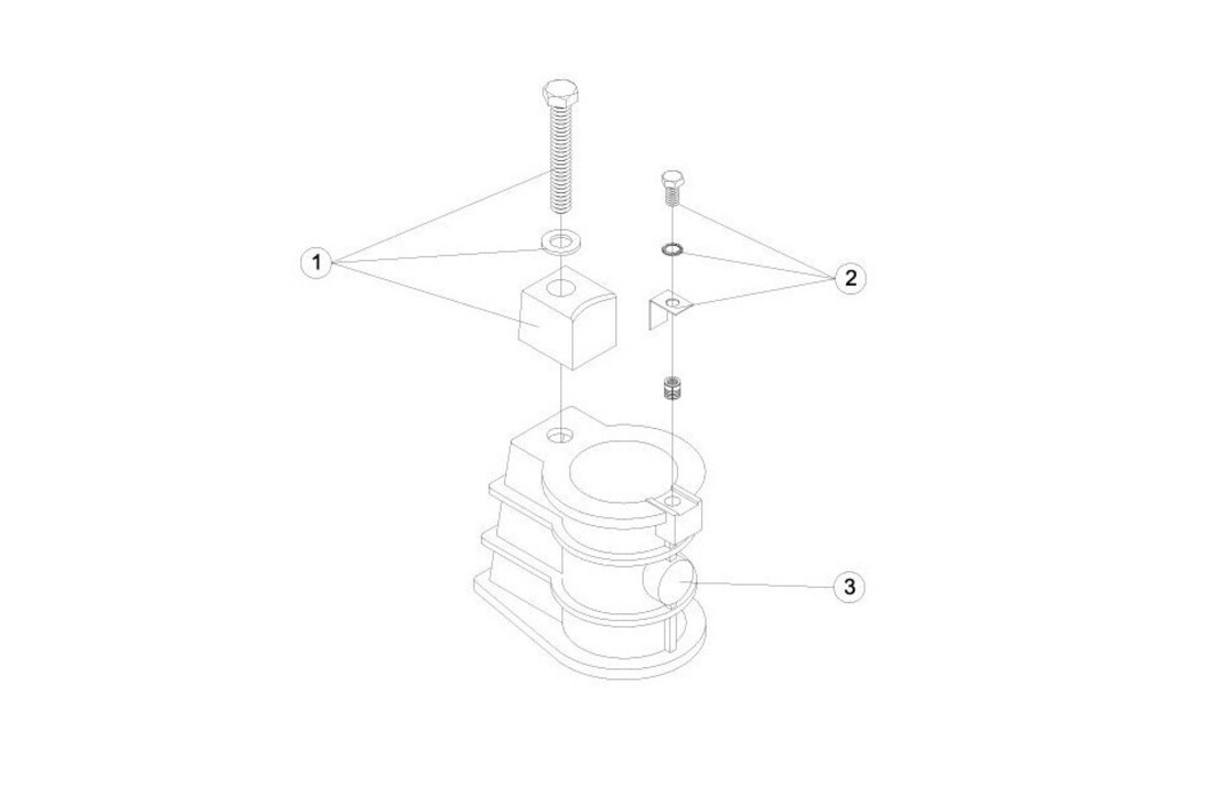 Instortanker voor Zwembadtrap met Diameter 43mm