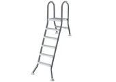 Zwembadtrap A-Frame 1 + 5 Treden AISI 304