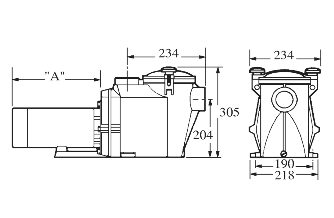 Hayward Zwembadpomp, type RS II VSTD