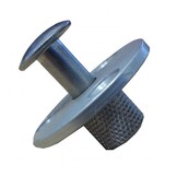 Zwembad Winterafdekking Pop Up Anker voor Houten Terras RVS Aluminium