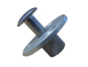 Zwembad Winterafdekking Pop Up Anker voor Houten Terras RVS Aluminium