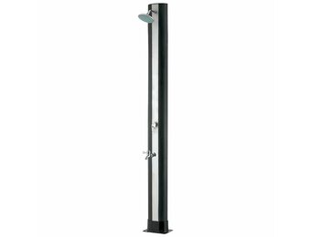 Solar douche recht model met voetdouche 35 ltr
