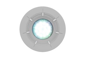 Brio Par 56 Led Chroma 44W Wit Vervangingslamp Met Sierplaat Grijs