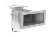 Weltico Skimmer A400 Grijs voor Liner Foliebaden