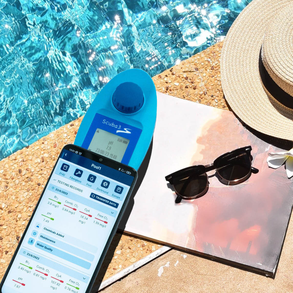 Lovibond Scuba III S Elektronische Zwembadwater Tester