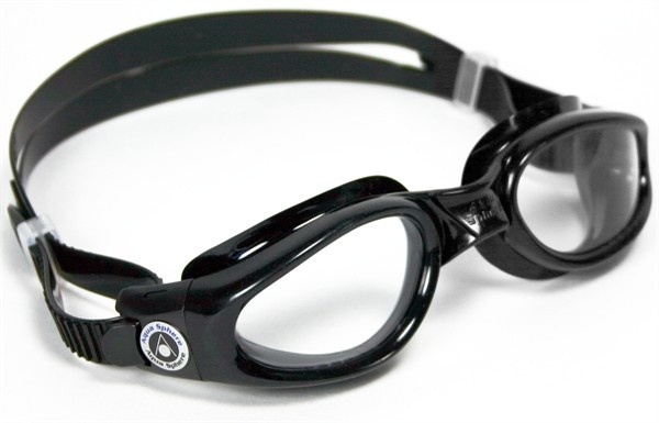Duikbril - Zwembril Kaiman Clear Lens Black / Zwart