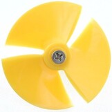 Dolphin zwembadrobot impeller geel