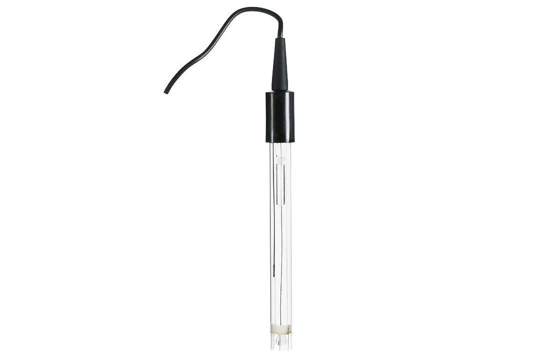 pH Electrode 120 x12 mm met 5 Meter Aansluitkabel