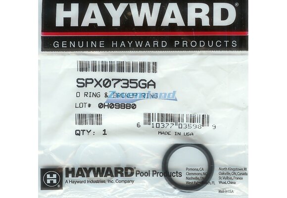 Hayward pakking o-ring voor Zeswegklep