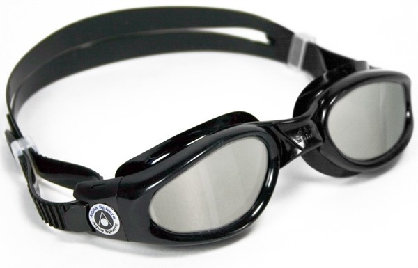 Aqua Sphere Kaiman Small Zwembril / Duikbril – Mirrored Lens Black