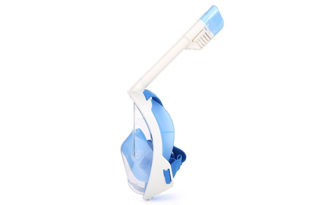 Snorkelmasker Atlantis Full Face Mask wit blauw