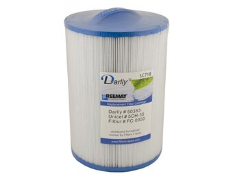 Spa filter Darlly SC718 (5CH-35) 20.4 cm x 15 cm