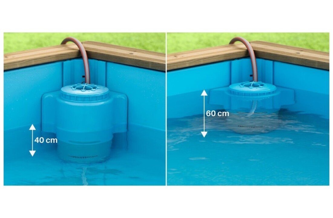 Houten kinderzwembad Pistoche 2 x 2 x 0.64 meter