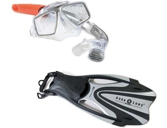 Aqua Lung Sport Martinica Proflex Set Zilver – M (40-44)