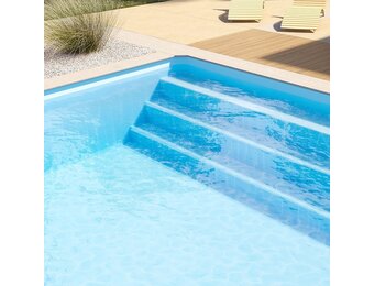 Aqua liner Zwembad liner 75/100ste kleur lichtblauw