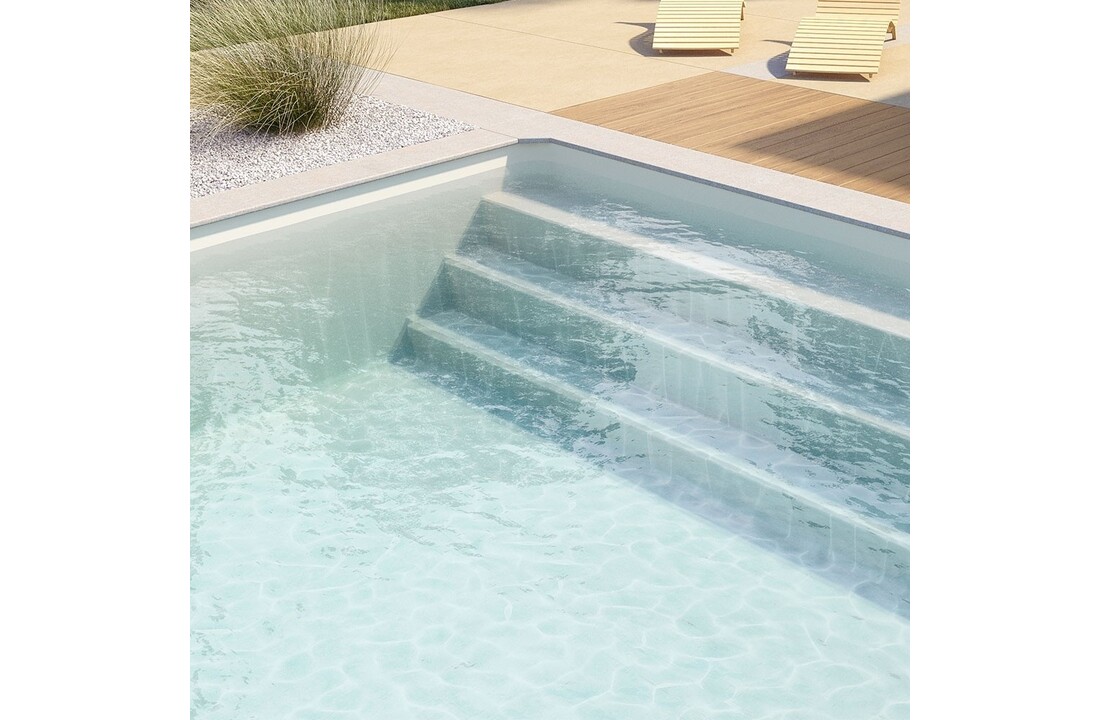 Aqua liner Zwembad liner 75/100ste kleur Zand