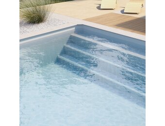 Aqua liner Zwembad liner 75/100ste kleur Licht Grijs
