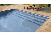 Zwembad Superliner  V2F 85/100ste blauw grijs