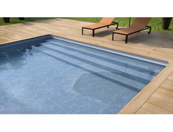 Zwembad Superliner  V2F 85/100ste blauw grijs