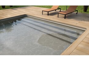 Zwembad Superliner  V2F 85/100ste kleur Taupe