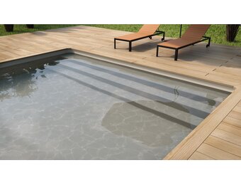 Zwembad Superliner  V2F 85/100ste kleur Taupe