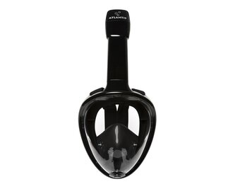 Snorkelmasker Atlantis Full Face Mask Zwart