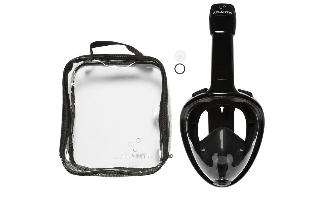 Snorkelmasker Atlantis Full Face Mask Black