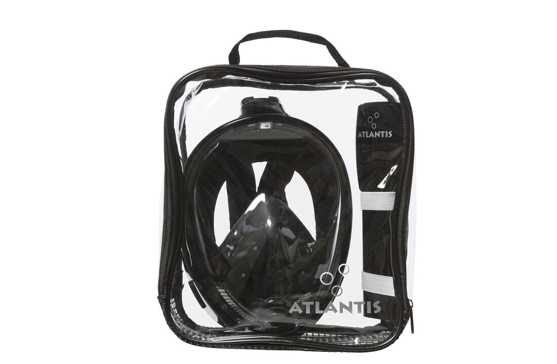 Snorkelmasker Atlantis Full Face Mask Black