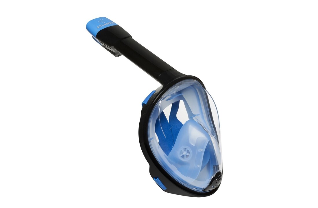Snorkelmasker Atlantis Full Face Mask Zwart/Blauw