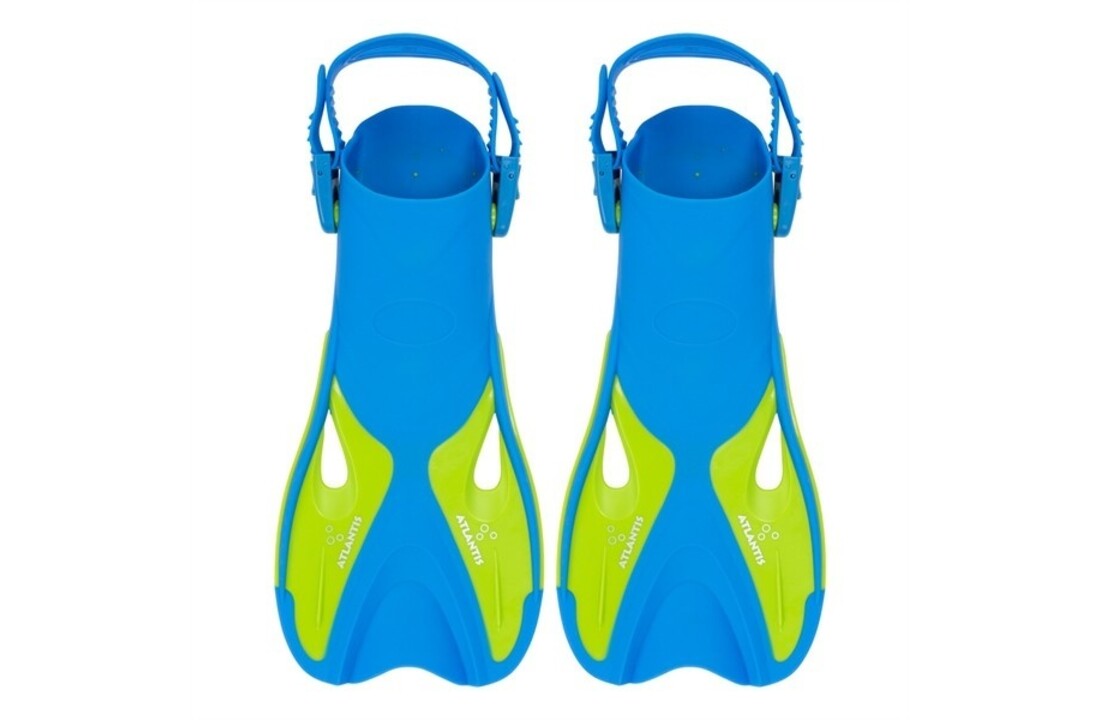 Atlantis Snorkelvin Blauw/Groen 36-41 - Flippers